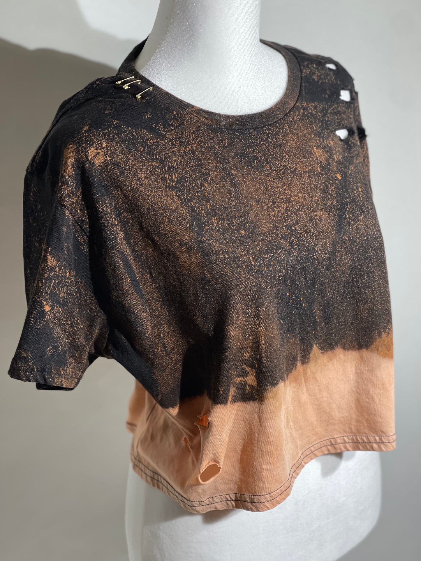 BLEACH CROP - L