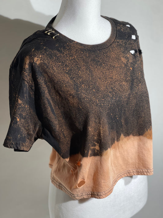 BLEACH CROP - L