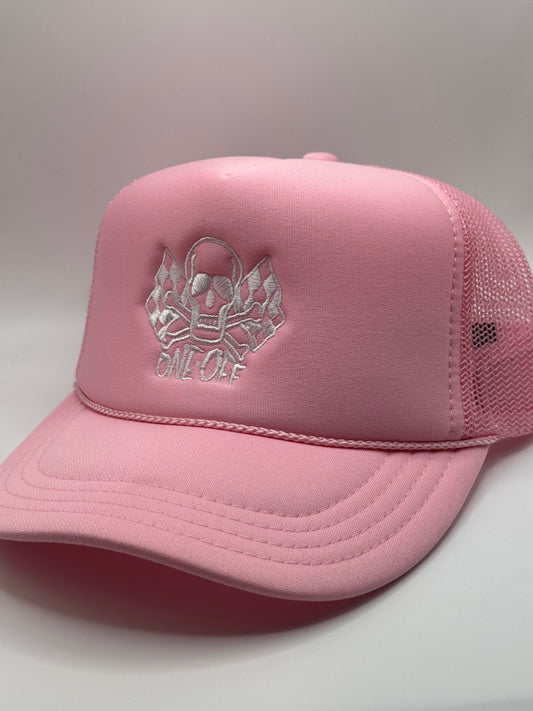 Pink 1 OFF Trucker